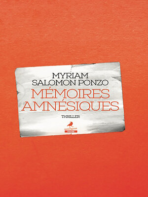cover image of Mémoires amnésiques